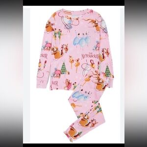 Books To Bed NWT
Little/Big Girls Christmas Nutcracker Pajamas & Book Set